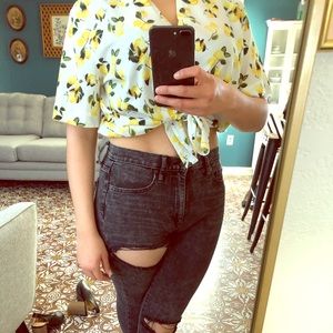 Lemon blouse